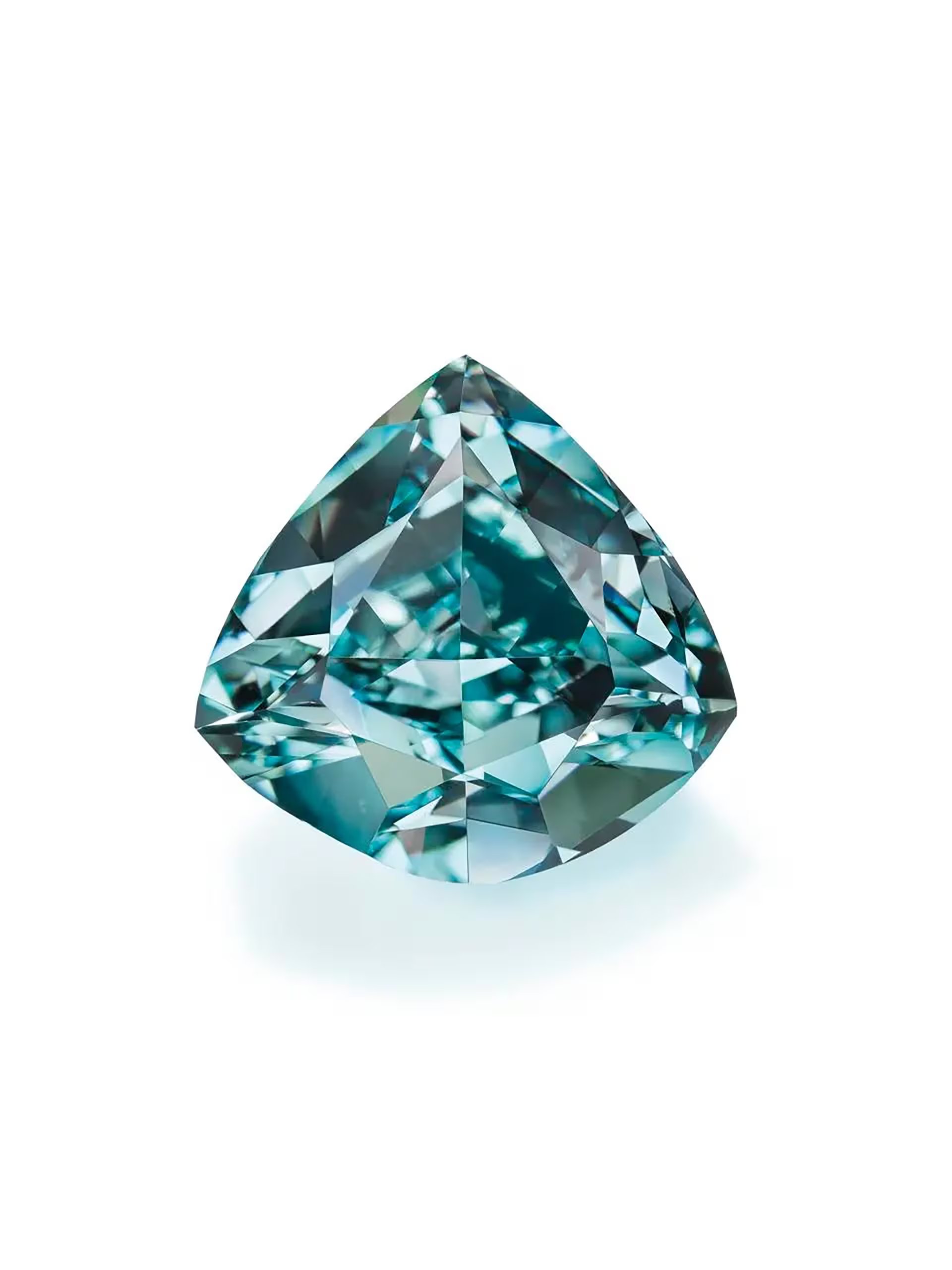 La venta del Ocean Dream a 17,3 millones de dólares, superando la estimación previa y estableciendo un precio récord por quilate (Christie's)