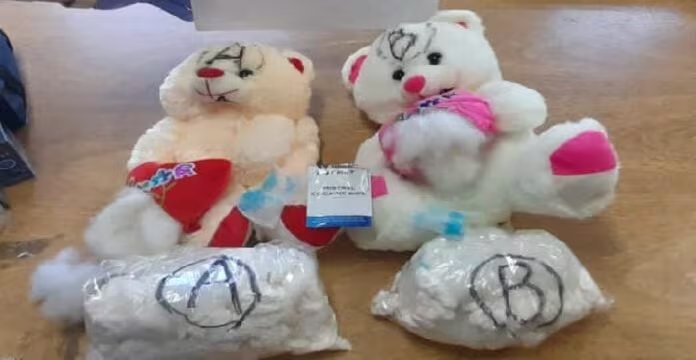 Cocaína enviada a Hong Kong disimulada en ositos