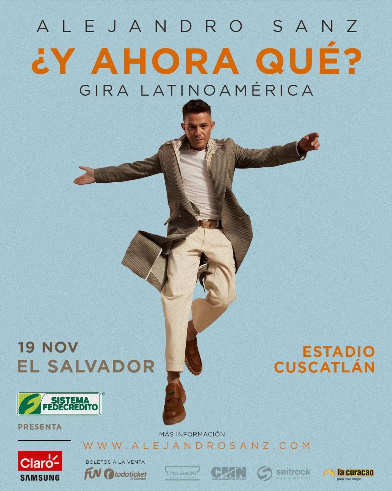 Two Shows Producciones publicó el arte en sus redes sociales e indicó que las entradas para el concierto estarán a la venta próximamente./ (Two Shows Producciones
