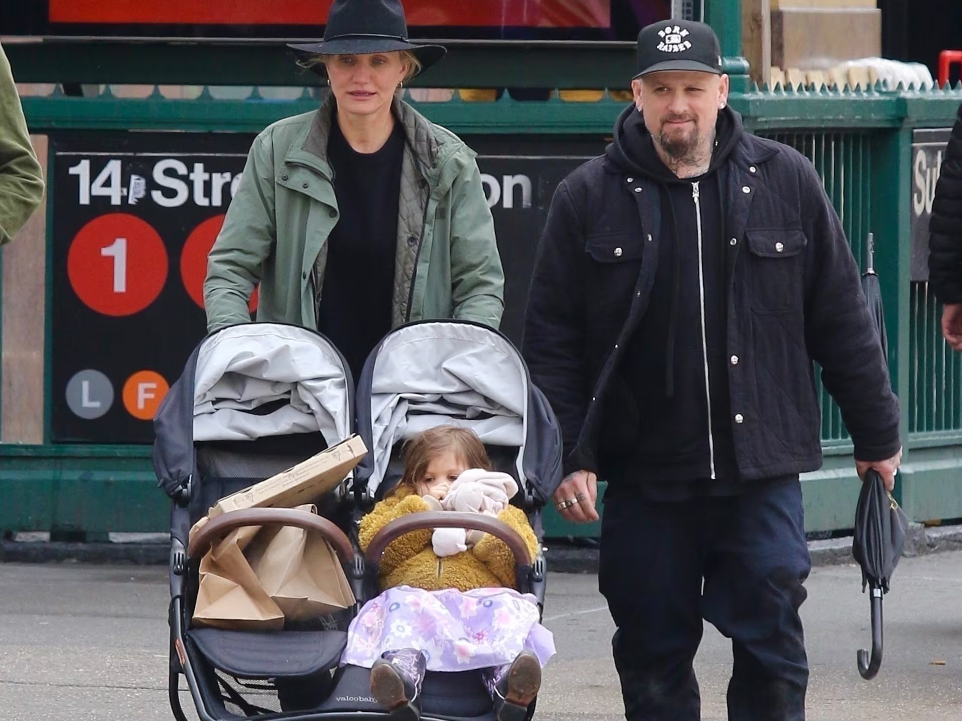 Cameron Diaz anunció el nacimiento de su hijo Nautas Madden tras mantener en secreto todo el embarazo (Backgrid/The Grosby Group)