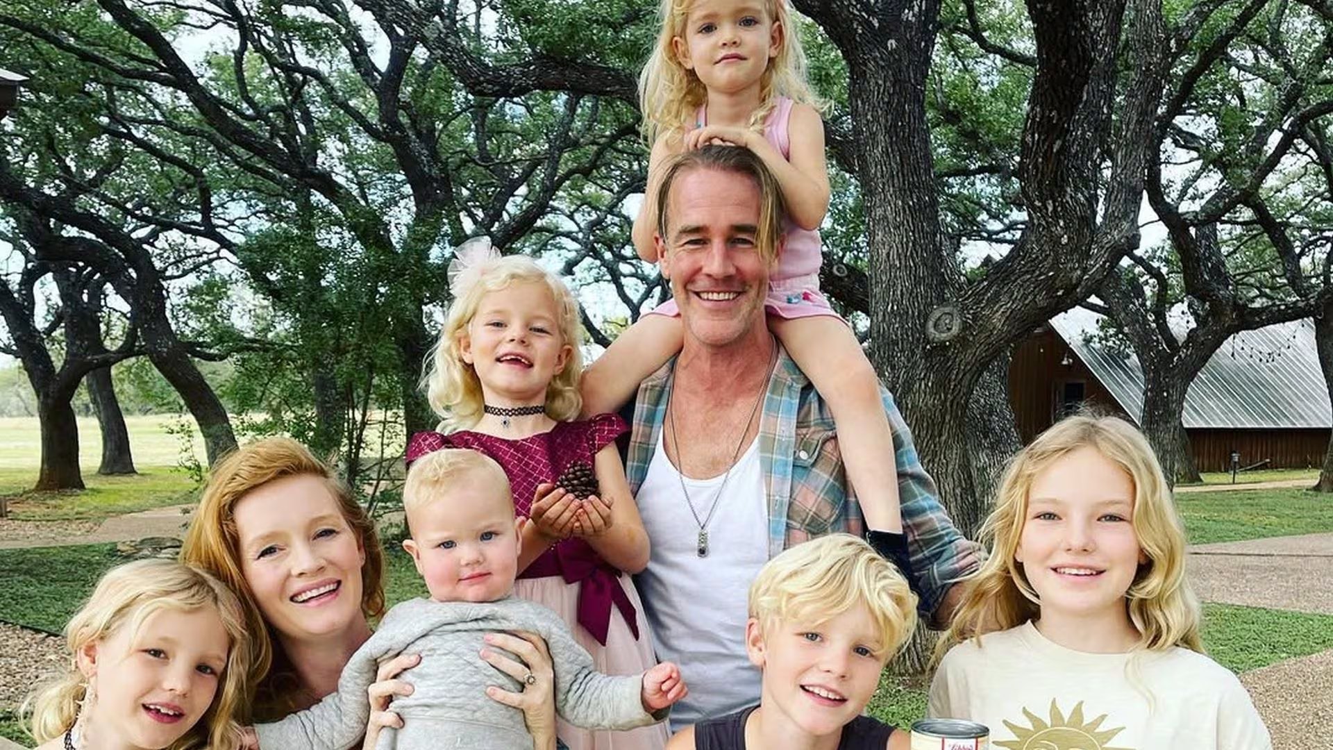 James y su esposa comunicaron el nacimiento de su sexto hijo, Jeremiah, solo después del parto (Instagram /vanderjames)