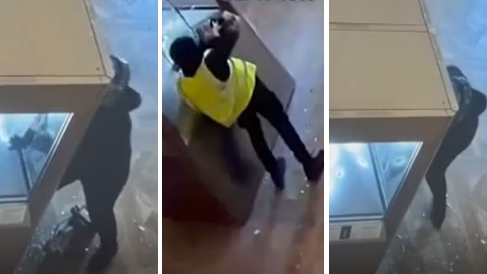 El botín salió del museo en menos de ocho minutos, pese a que las cámaras de seguridad registraron el episodio