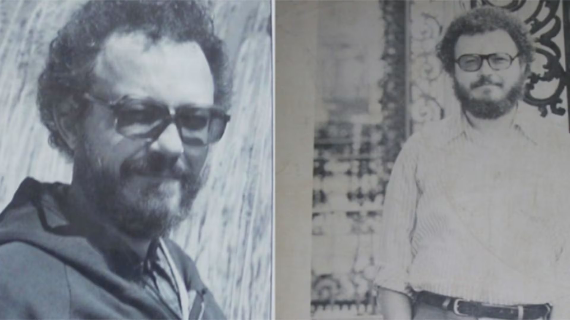 Thomas Harris en dos de las solapas de sus libros