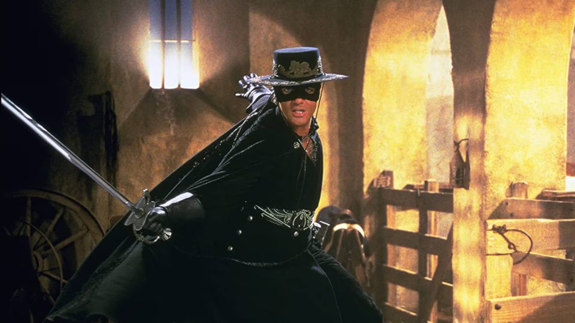 El caso de 'La máscara del Zorro' abrió el debate sobre la responsabilidad artística y social en el casting, influyendo en futuros proyectos de Hollywood (Amblin Entertainment)