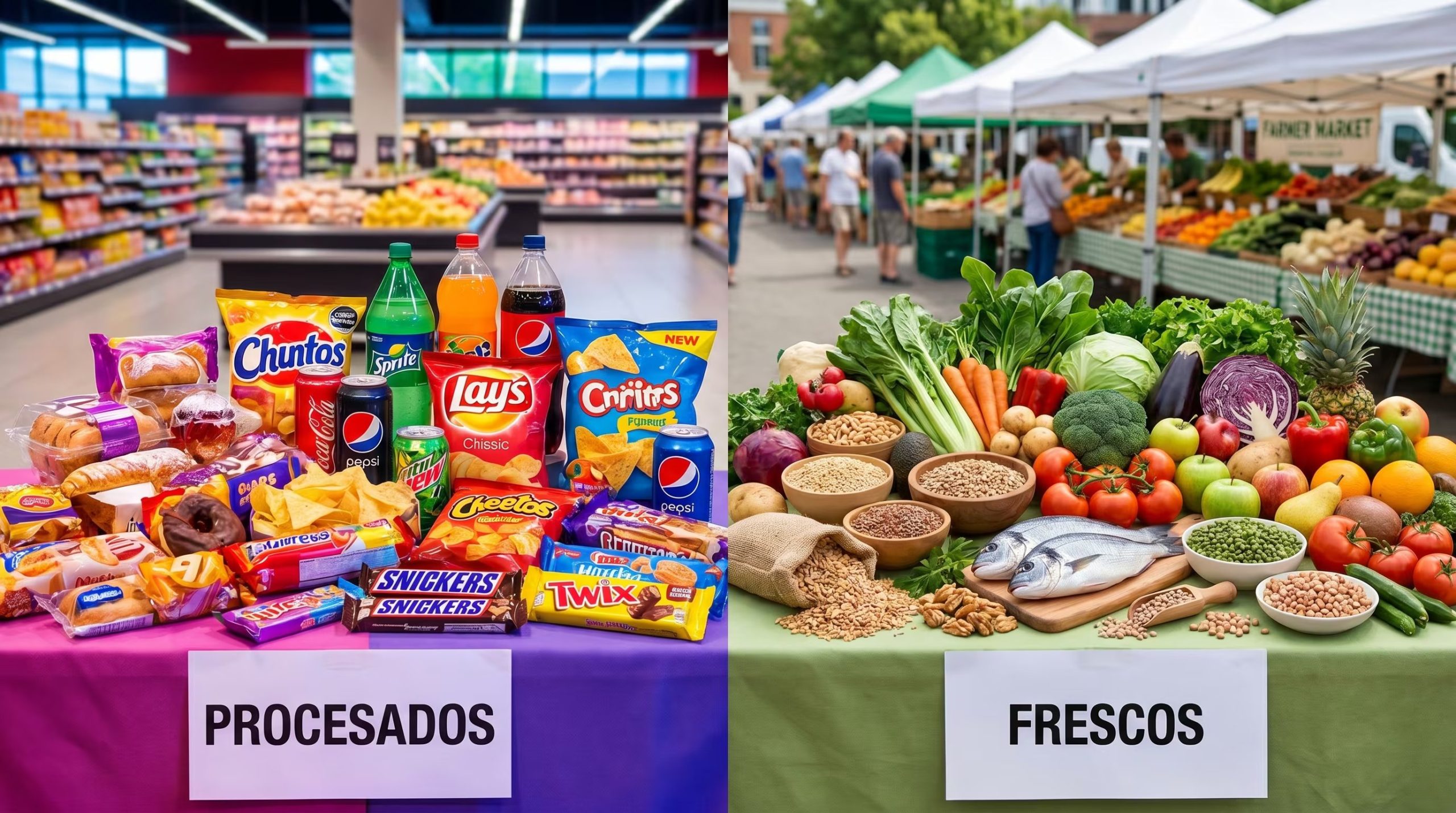 Recuperar los hábitos alimentarios de nuestros abuelos prioriza alimentos frescos, locales y de temporada frente a los procesados y ultraprocesados (Imagen Ilustrativa Infobae)