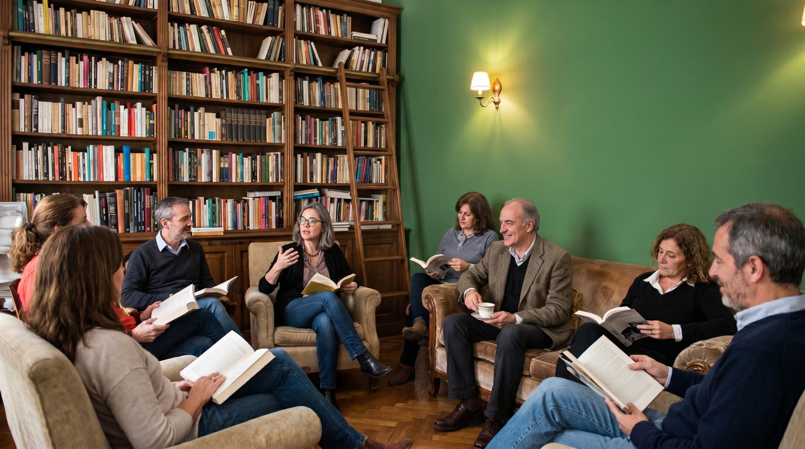 Actividades como caminatas, clases y talleres de lectura en la Ciudad de Buenos Aires promueven la amistad y el bienestar en personas adultas (Imagen Ilustrativa Infobae)