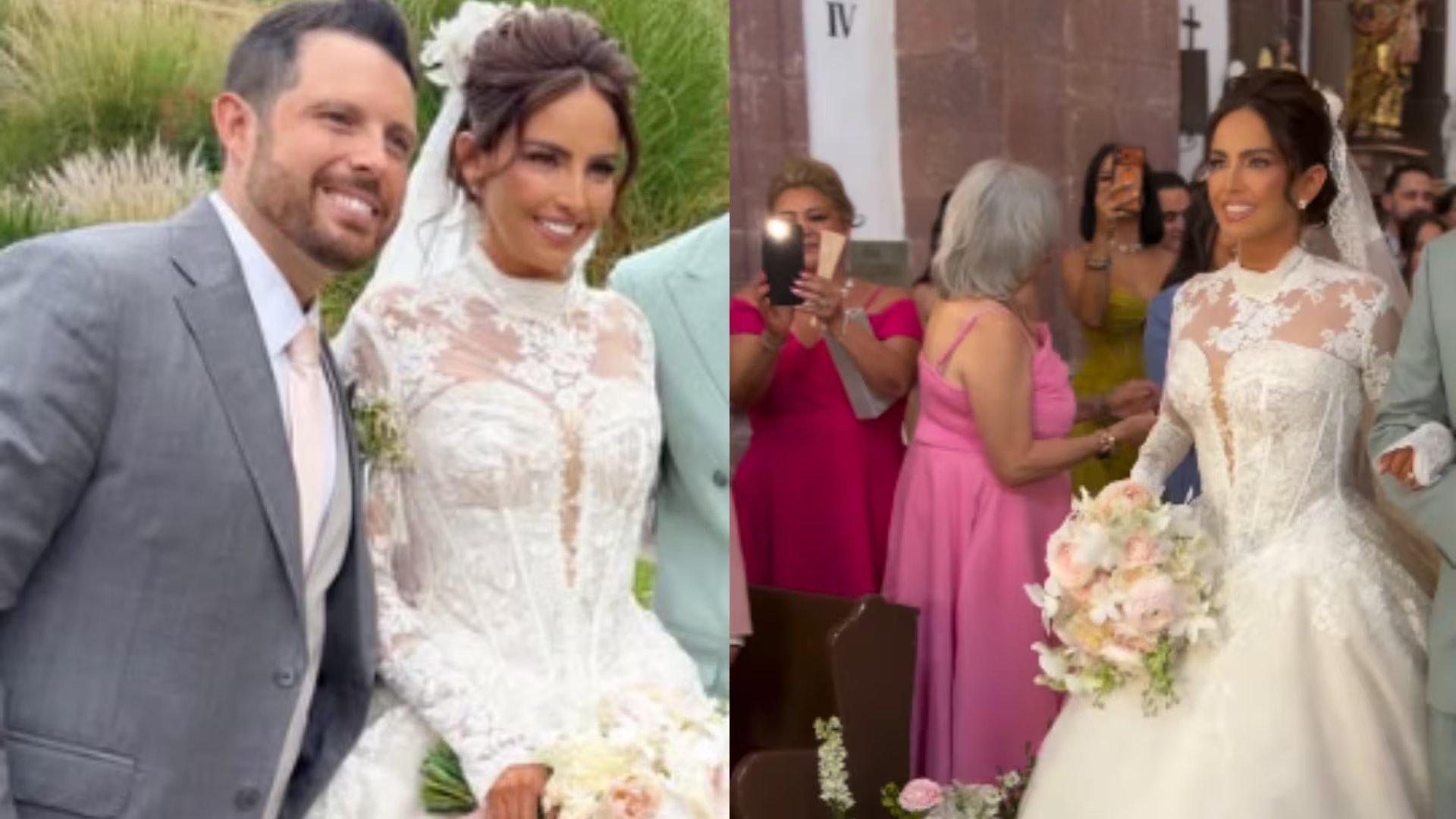 Así fueron las lujosas fiestas de la boda entre Karla Díaz y Daniel Dayz: su vestido valdría miles de pesos
(Fotos: Inst5agram/@pabloahum)