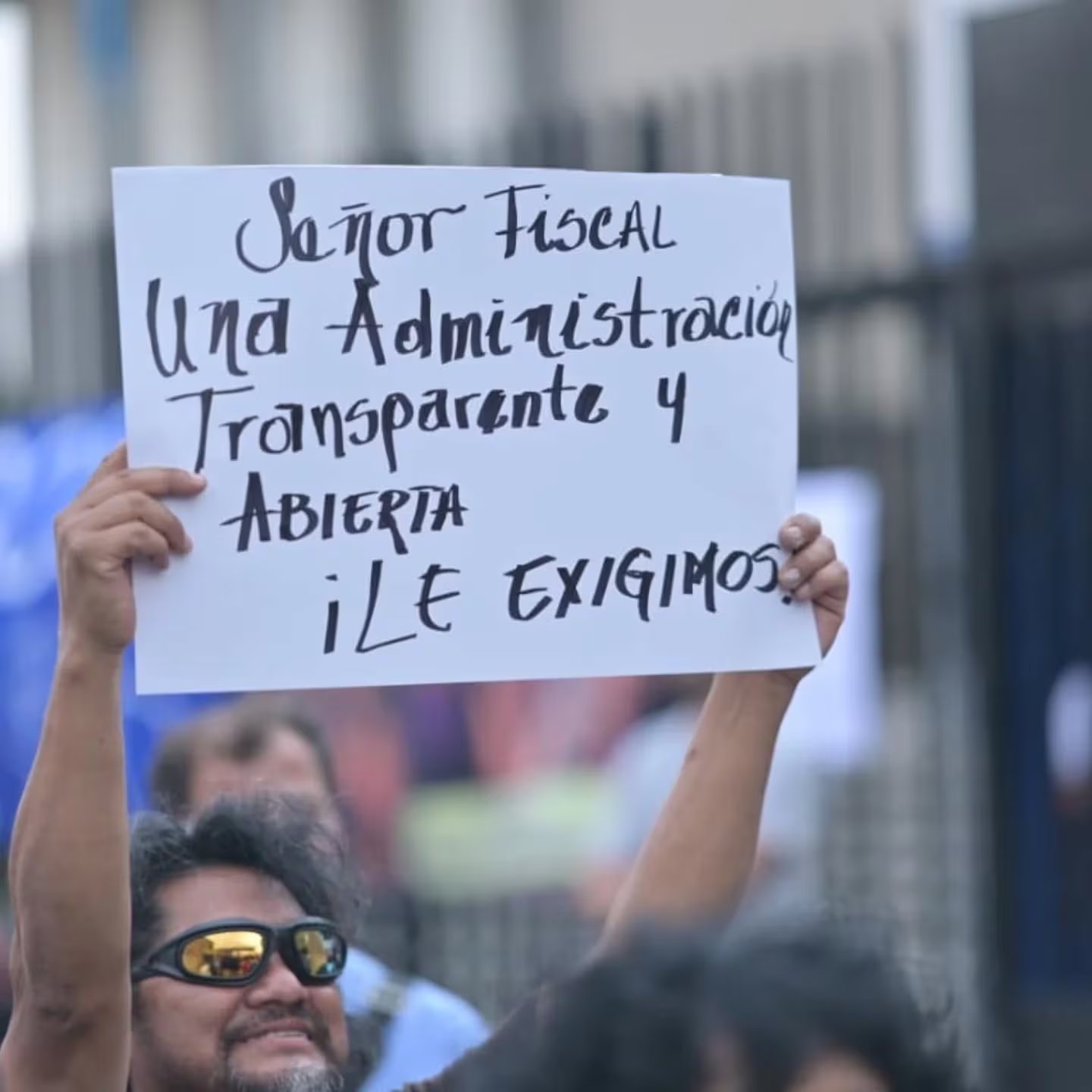 Asistentes a la celebración también exigieron un cambio de rumbo y una mejor administración al Fiscal General entrante, Gabriel Estuardo García Luna, expresando su deseo de mayor transparencia y justicia. (Cortesía: Prensa Comunitaria)