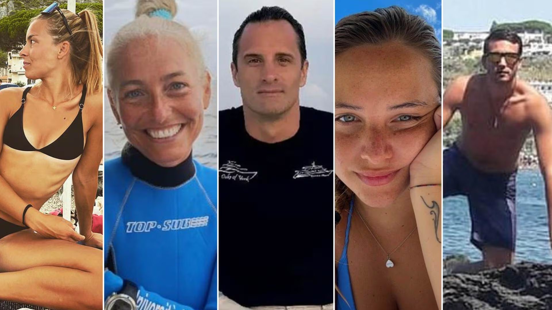 Imágenes de los cinco turistas que murieron en el reciente accidente de buceo en Maldivas, un trágico suceso que ha dejado a la comunidad local e internacional en duelo.
