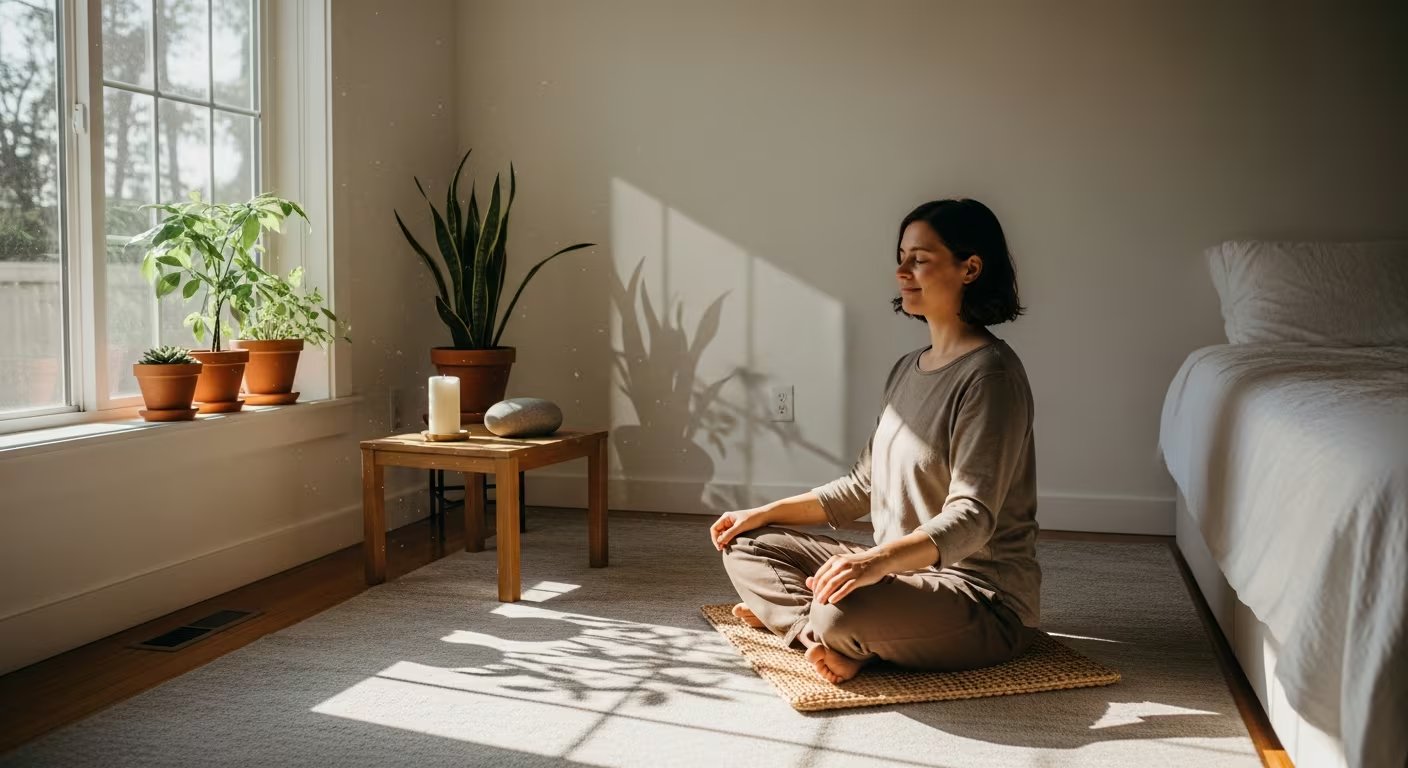 La flexibilidad de la meditación permite realizarla en cualquier lugar y momento, sin requerir equipamiento especial o habilidades previas (Imagen Ilustrativa Infobae)