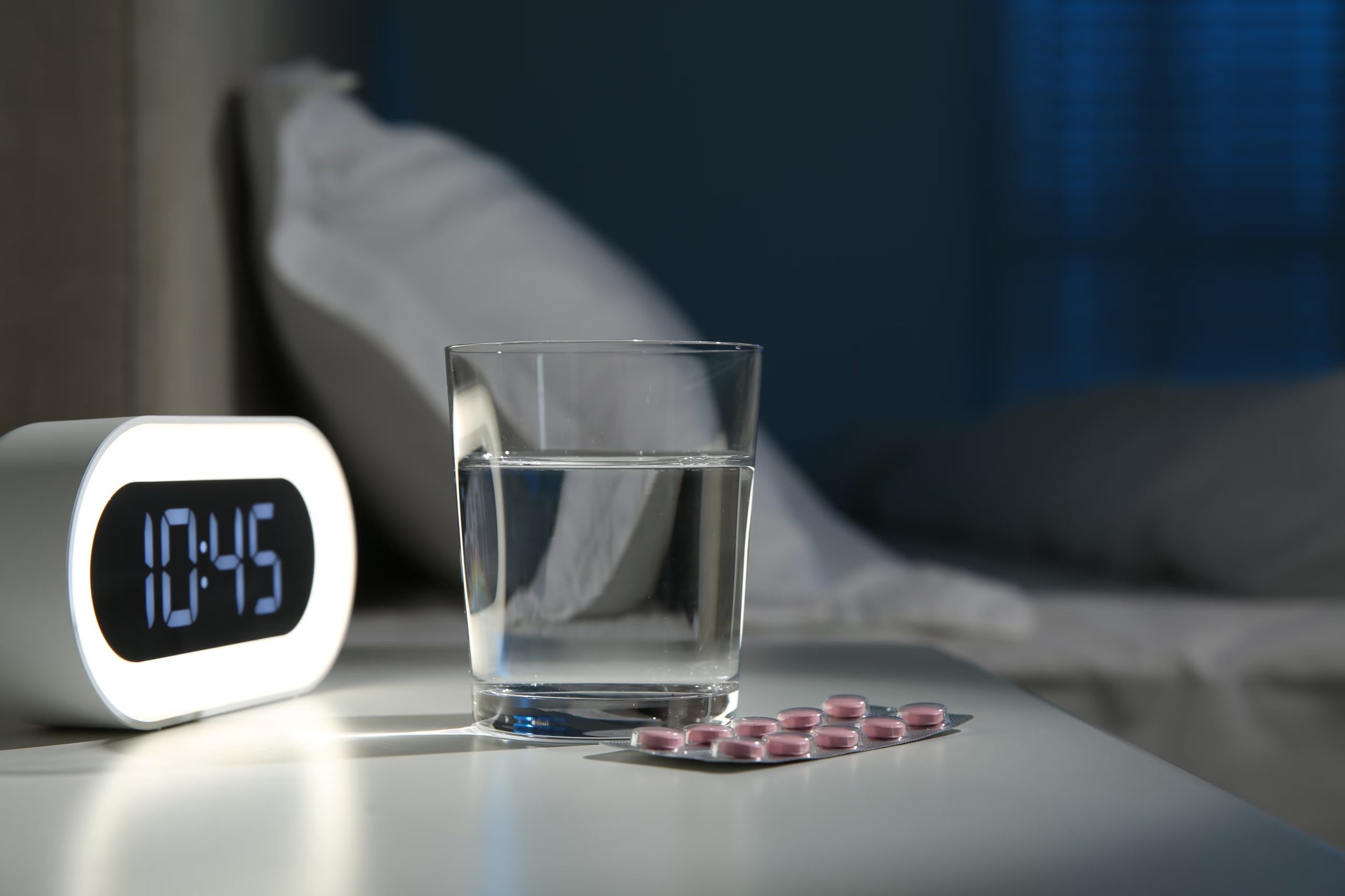 Blíster de melatonina para el insomnio (AdobeStock)