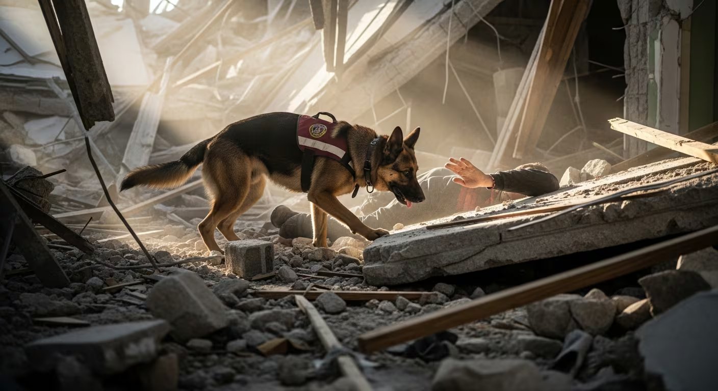 Los perros entrenados pueden actuar como alerta temprana ante crisis de ansiedad o estrés (Imagen Ilustrativa Infobae)
