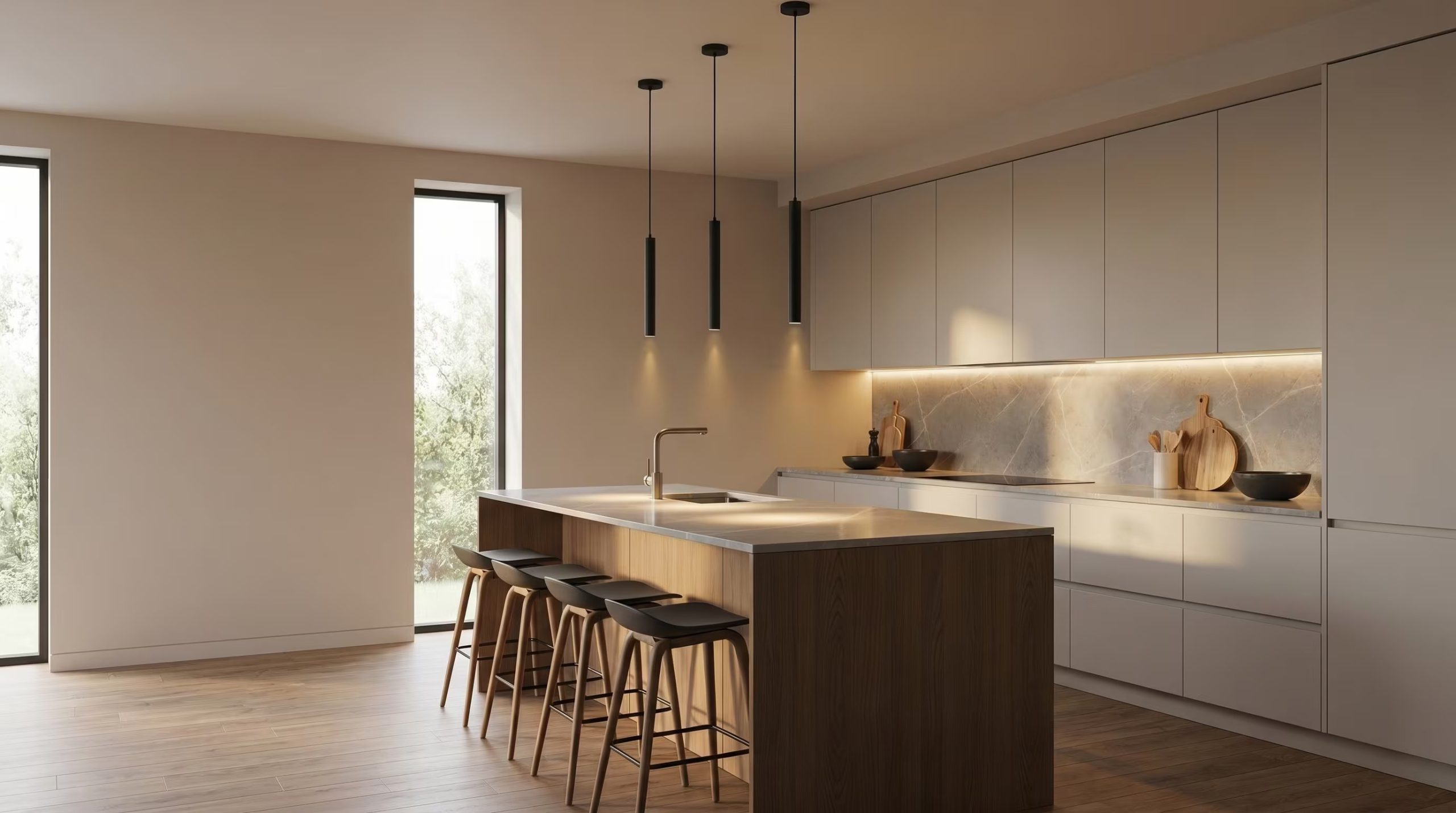 Las nuevas estrellas del diseño interior: bancos con almacenamiento, mesas extensibles y formas redondeadas se imponen en espacios pequeños (Imagen Ilustrativa Infobae)
