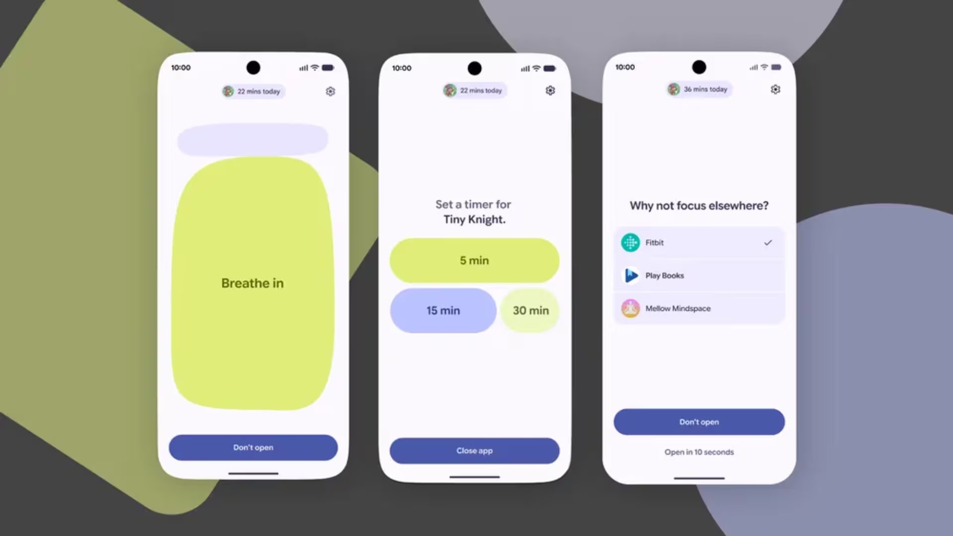 Pause Point permite a los usuarios seleccionar qué aplicaciones desean limitar para evitar el uso automático. (Google)