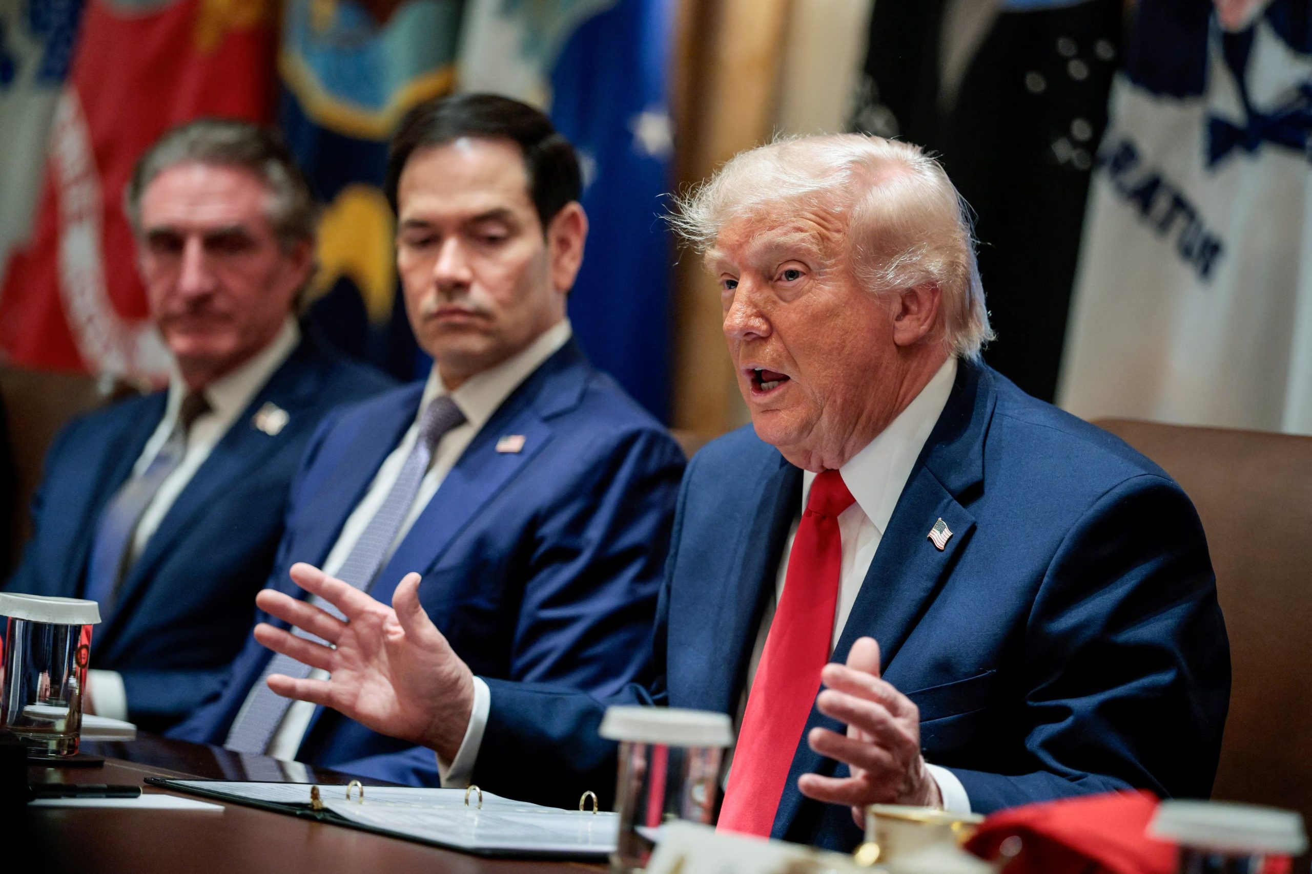 “[Irán] tiene muchas ganas de llegar a un acuerdo. Hasta ahora no lo han conseguido. No estamos satisfechos, pero lo estaremos”, afirmó Trump (REUTERS)