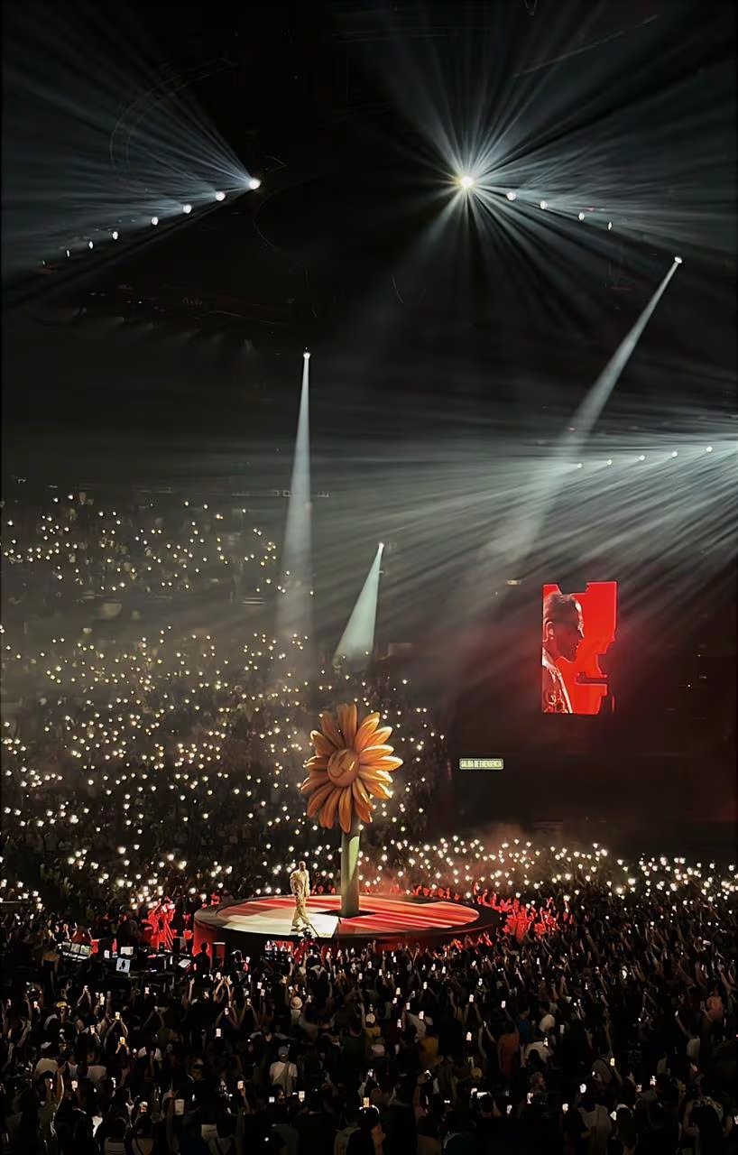J Balvin en el Palacio de los Deportes de la CDMX - (Miriam Estrella/ Infobae)