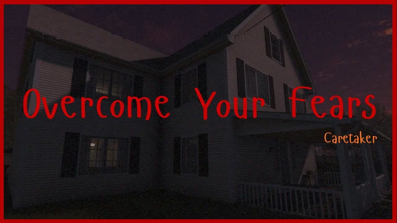 Overcome Your Fears: Caretaker se destaca por su atmósfera opresiva y su marcado estilo retro inspirado en cintas VHS.