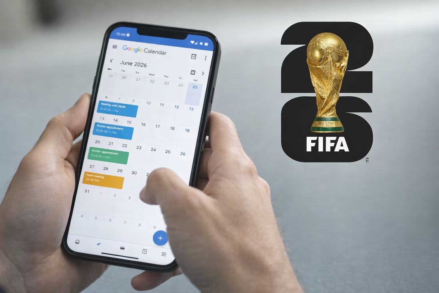 Usuarios pueden añadir todos los partidos del Mundial 2026 a Google Calendar a través de enlaces especializados, facilitando la organización y el seguimiento de cada jornada. (Imagen Ilustrativa Infobae)