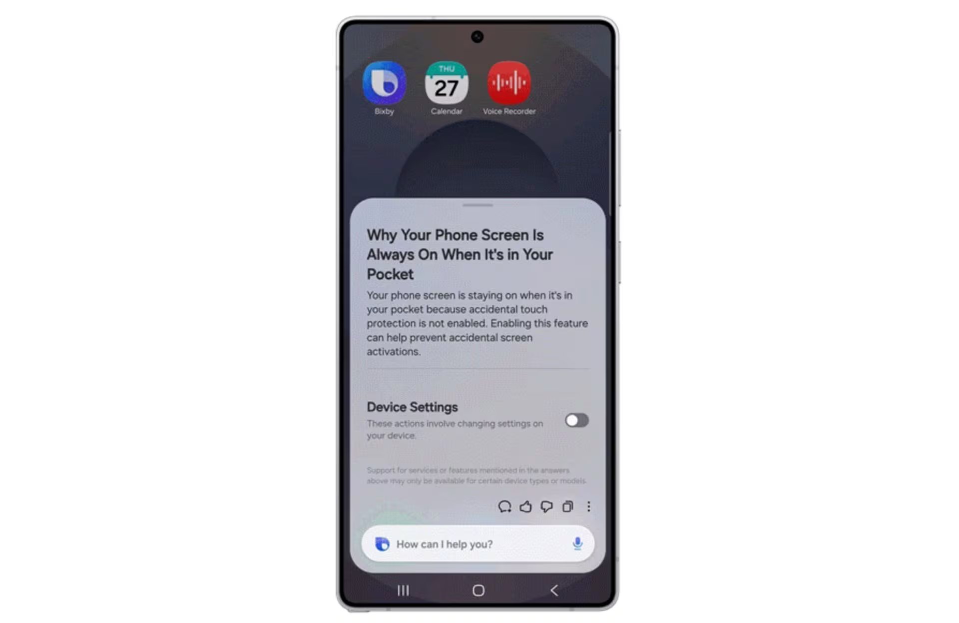 Bixby se renueva en One UI 8.5 y ahora permite a los usuarios interactuar mediante lenguaje natural para gestionar el dispositivo y recibir sugerencias personalizadas. (Europa Press)