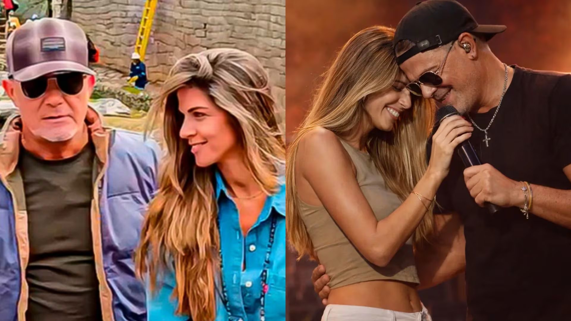 Alejandro Sanz y Stephanie Cayo viajaron juntos a Machu Picchu.