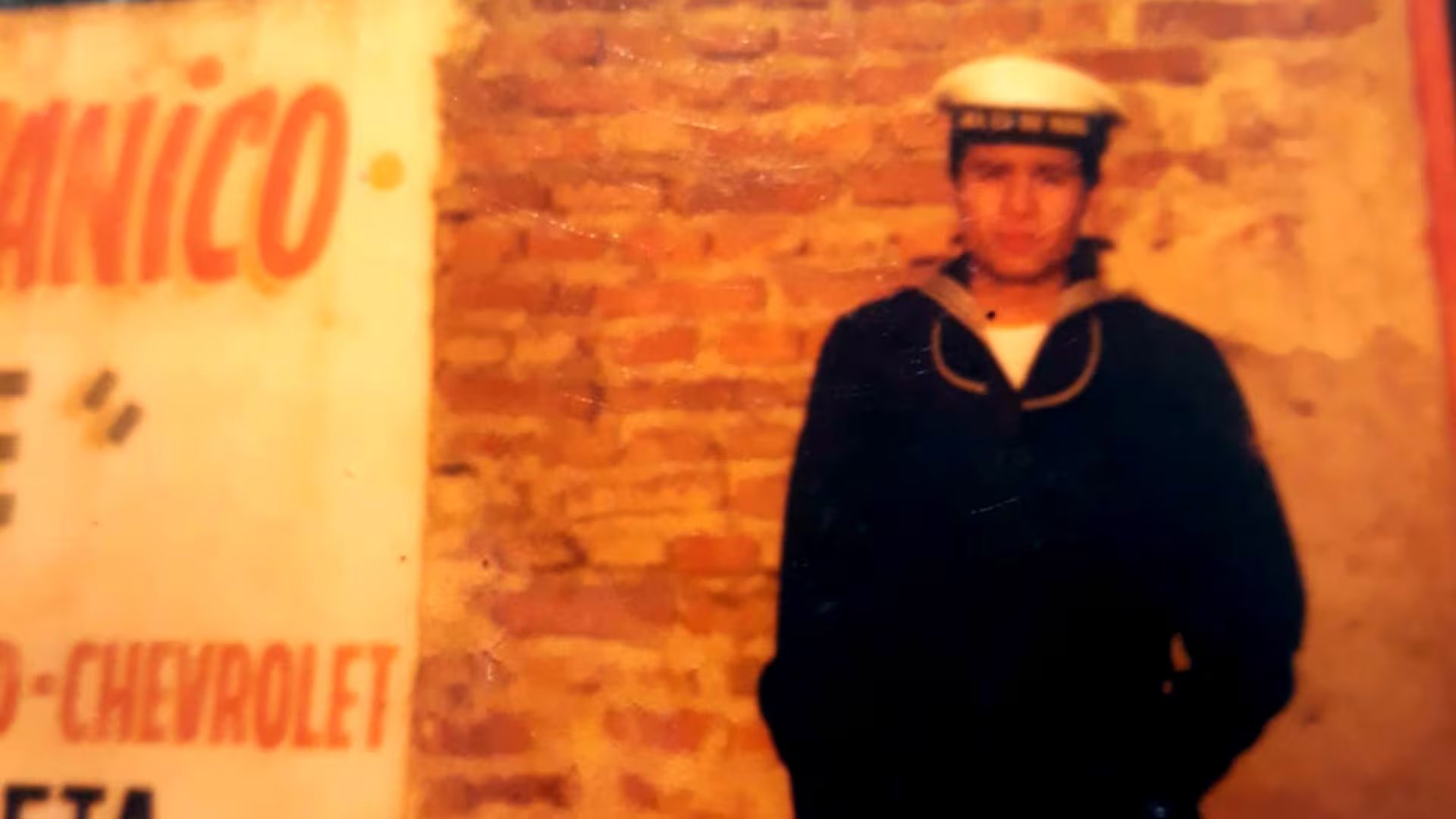 Luis González poco antes de viajar a las Islas Malvinas