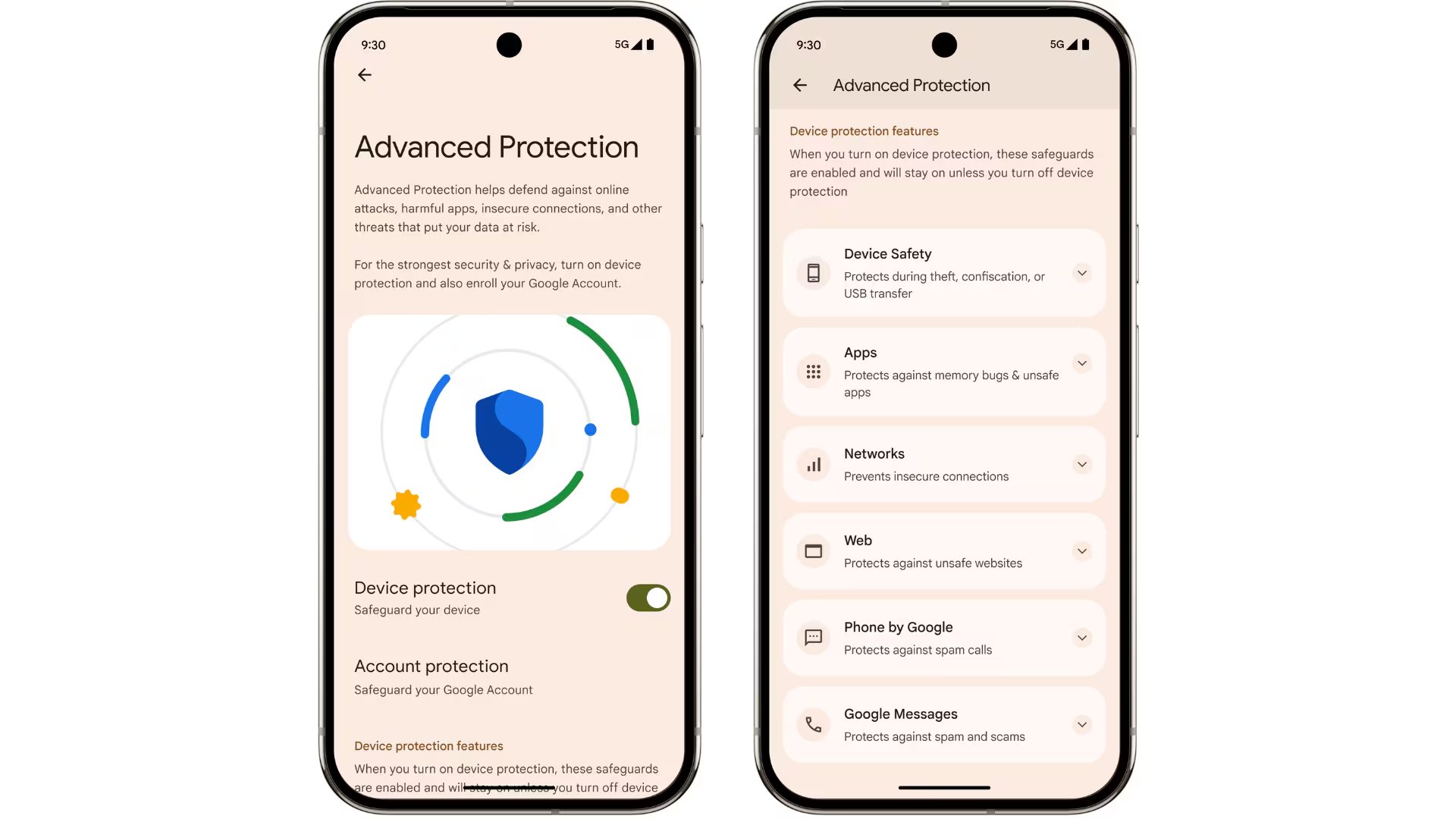 Android incorpora un modo especial que bloquea aplicaciones de fuentes desconocidas y analiza el comportamiento de las apps instaladas. (Google)