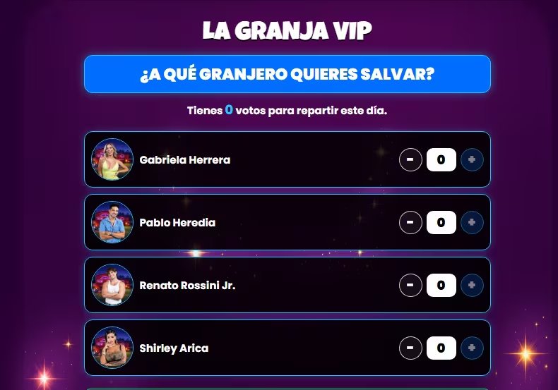 Gabriela Herrera, Pablo Heredia, Renato Rossini Jr. y Shirley Arica, nominados en la gala más tensa de ‘La Granja VIP’. Panamericana.pe