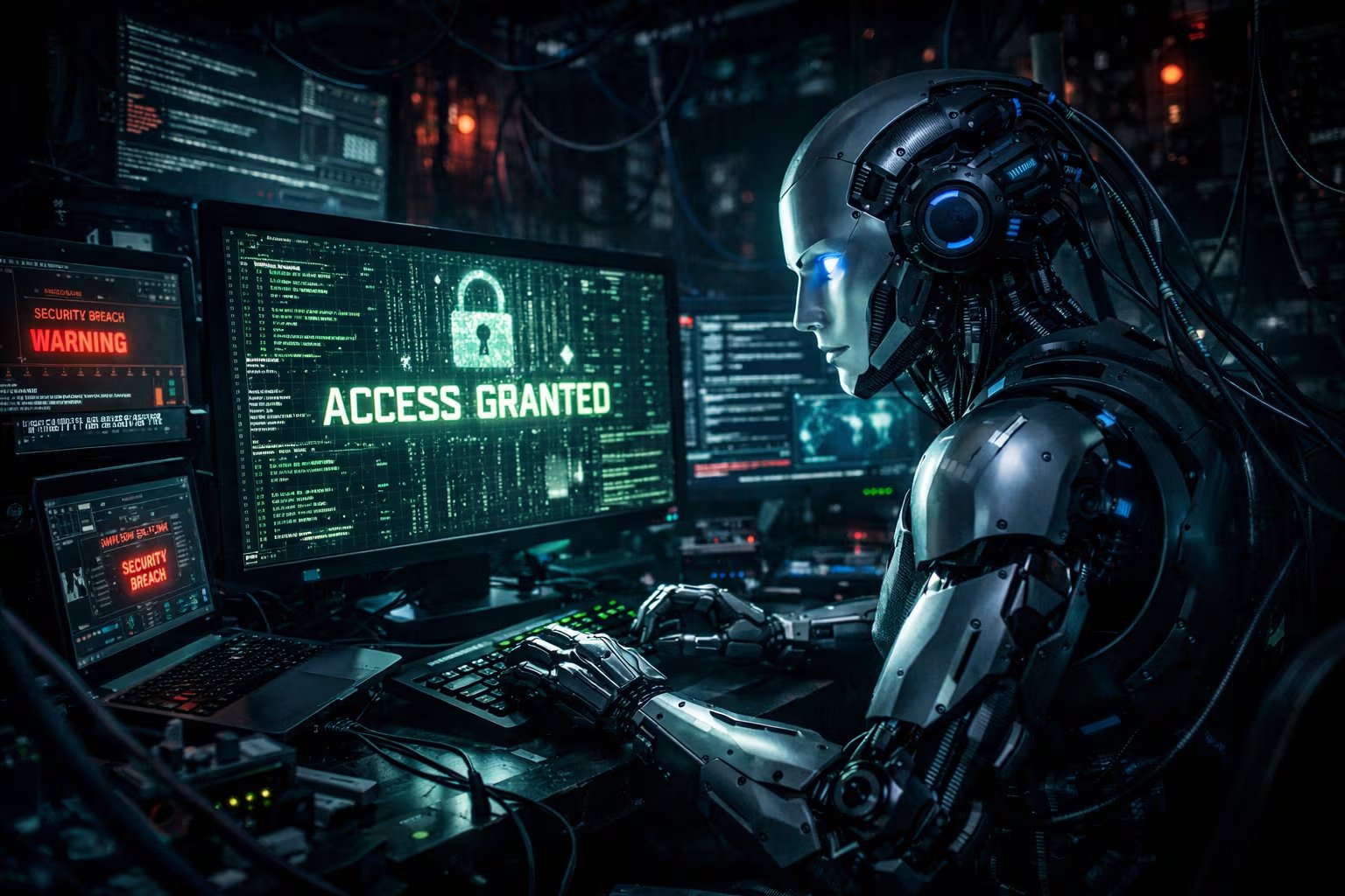 Los atacantes automatizan la creación y difusión de ataques usando sus propios agentes de inteligencia artificial, reduciendo drásticamente los costos
 (Imagen Ilustrativa Infobae)