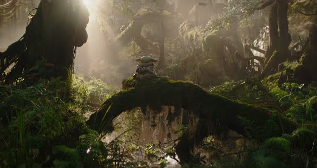 Un equipo de 100 artistas, técnicos y titiriteros de Lucasfilm y Legacy Effects intervino en la creación y manejo de Grogu para el cine. (Disney)
