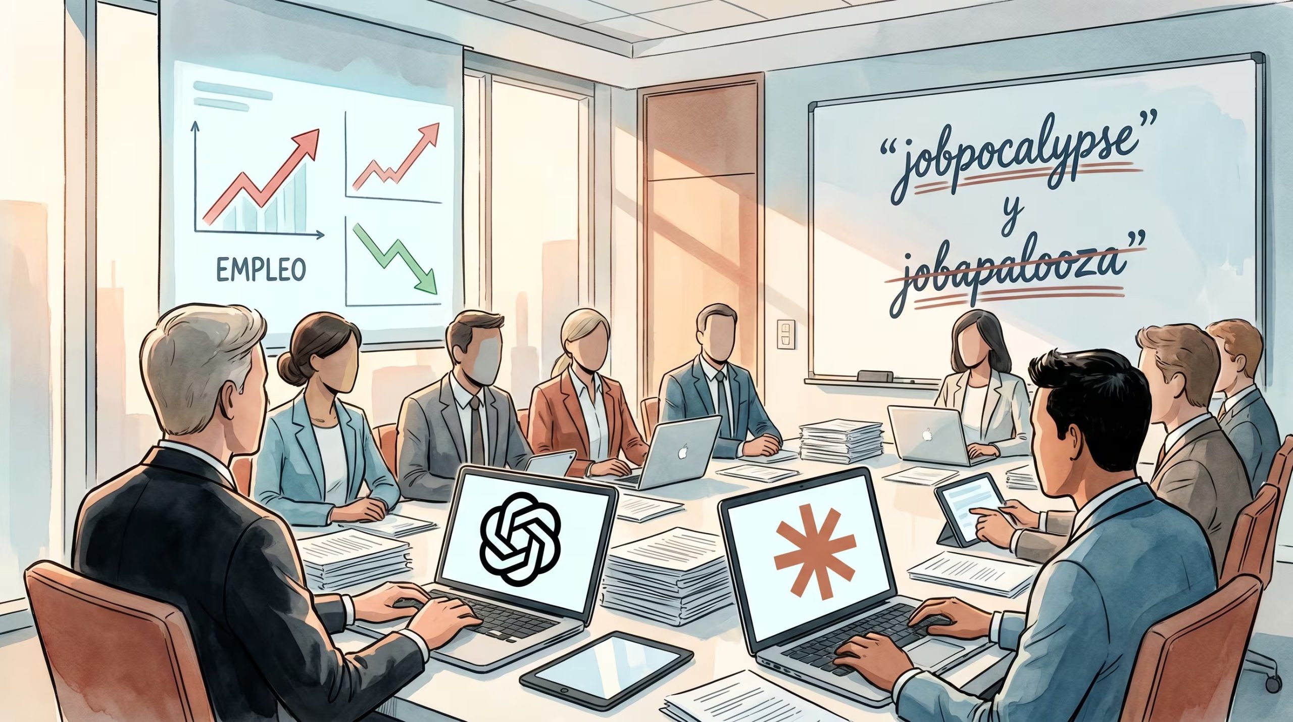 OpenAI y Anthropic alcanzan valuaciones históricas de USD 852.000 millones y USD 900.000 millones respectivamente, impulsadas por sus modelos de negocio relacionados con IA. (Imagen Ilustrativa Infobae)
