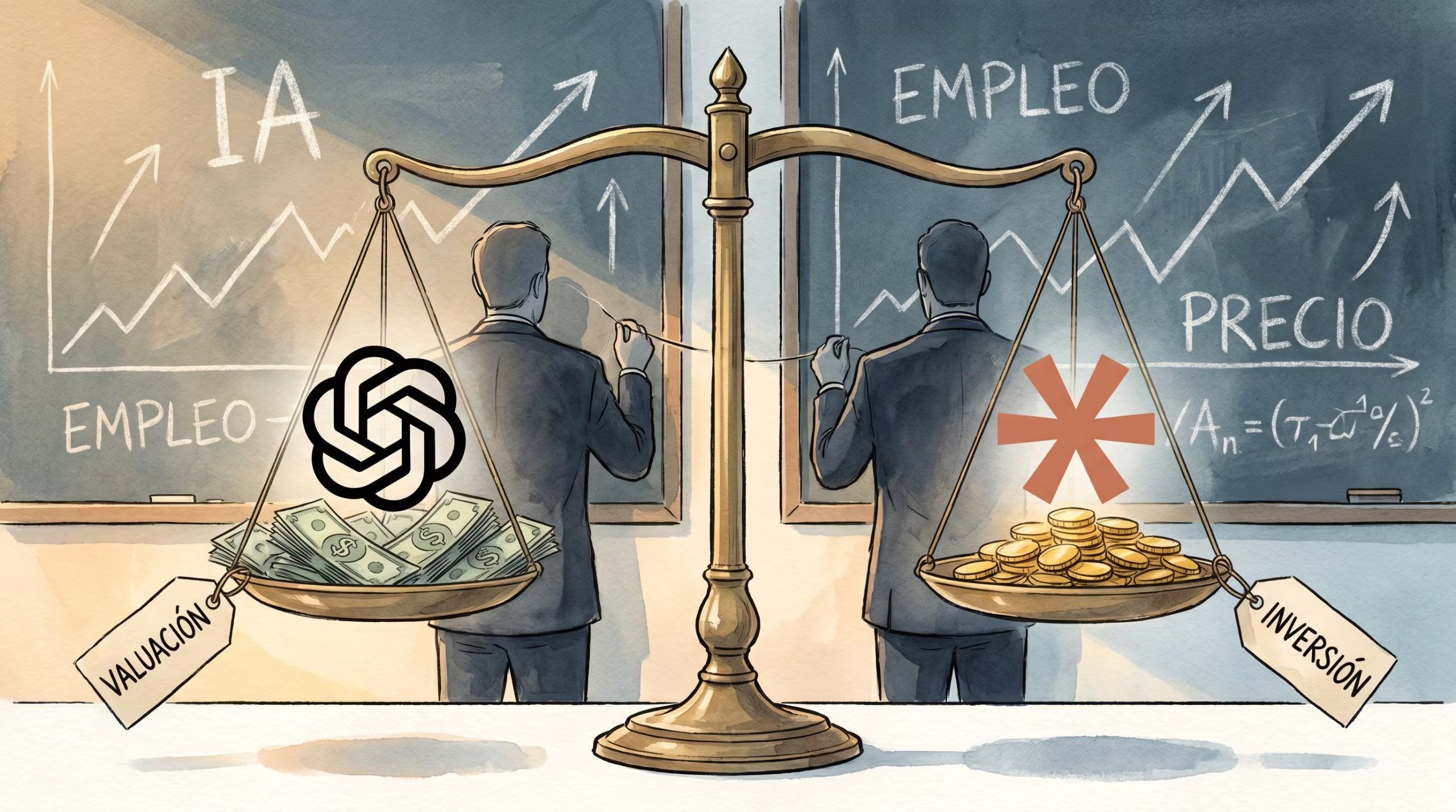 Las grandes tecnológicas y los líderes de la industria moldean el discurso público sobre la IA para sostener valuaciones millonarias y vender sus propios servicios. (Imagen Ilustrativa Infobae)