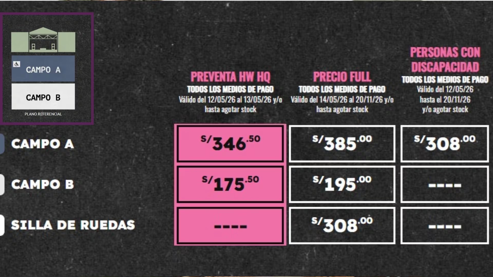 Fans esperan el debut solista de Hayley Williams en el escenario limeño. Estos son los precios de las entradas.
