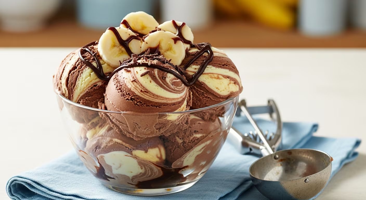 La mezcla de chocolate y plátano se ha consolidado como un clásico indispensable en el mundo de los postres caseros. - (Imagen Ilustrativa Infobae)