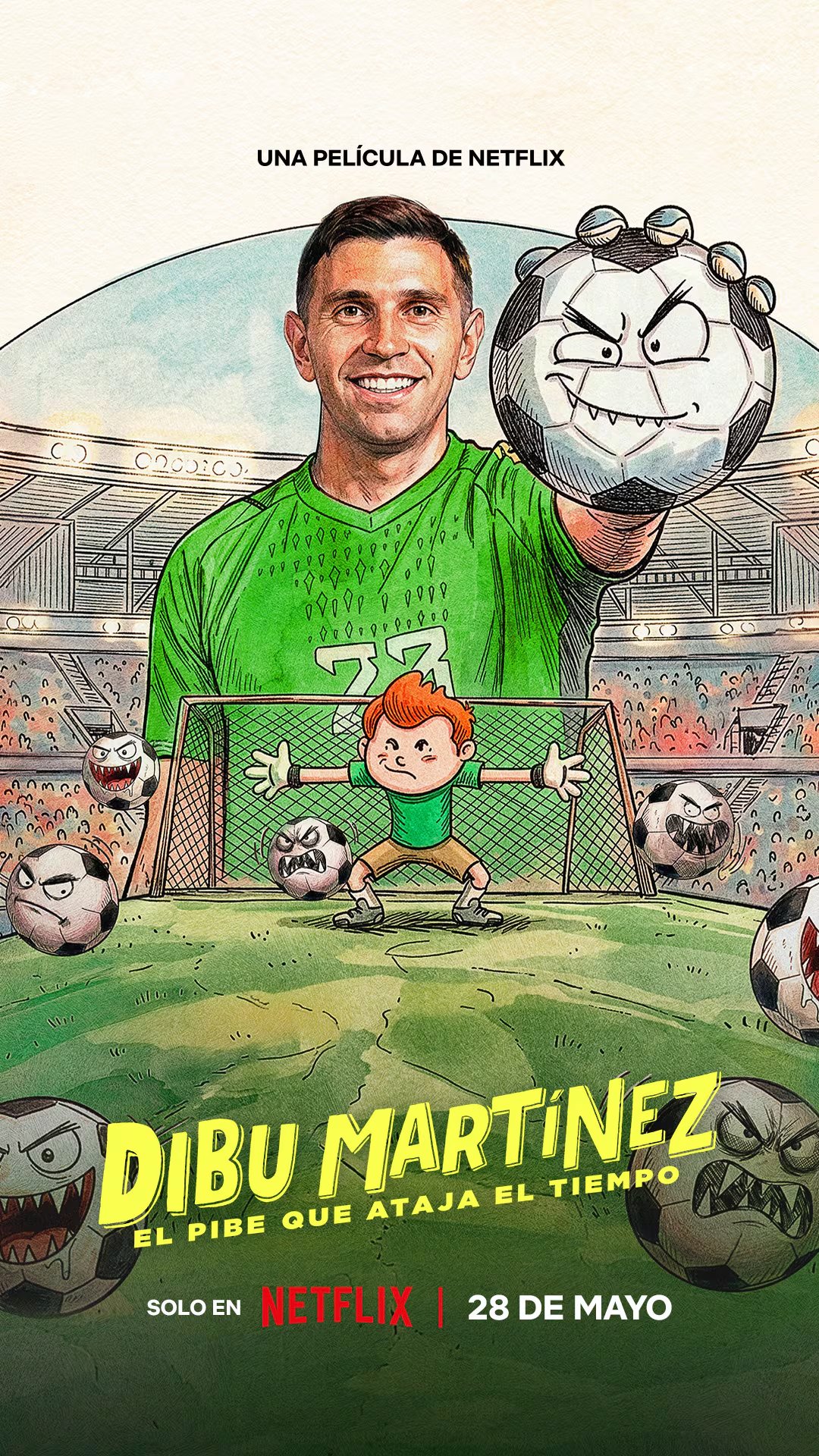 El documental 'Dibu Martínez: El pibe que ataja el tiempo' explora la vida y la leyenda del arquero argentino, desde Mar del Plata hasta la gloria mundial