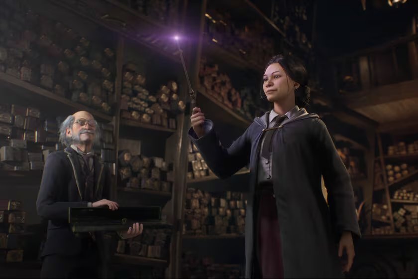 El videojuego permite replicar las varitas más famosas de la saga de Harry Potter.
