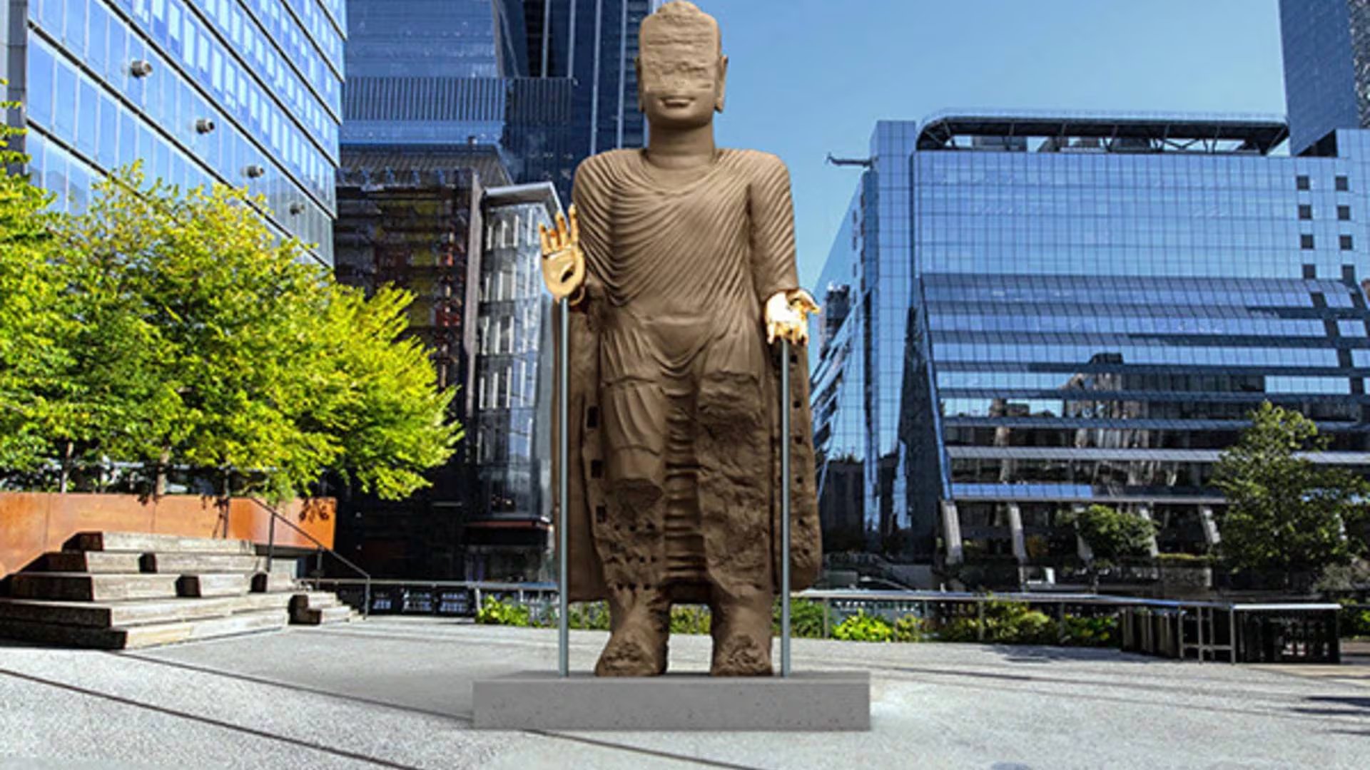 La propuesta fue seleccionada por el programa High Line Art de Nueva York, destacando el diálogo entre arte público, memoria e identidad global (X)