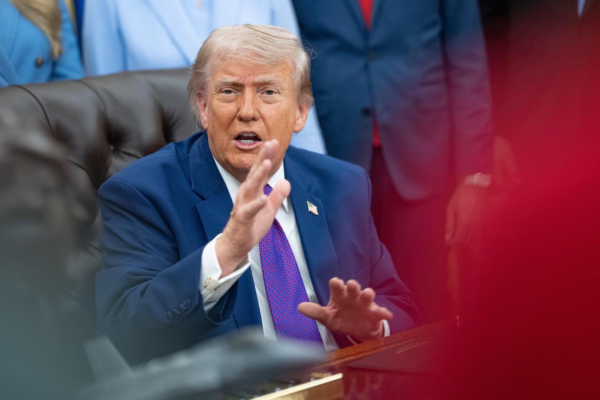 El presidente de EEUU, Donald Trump