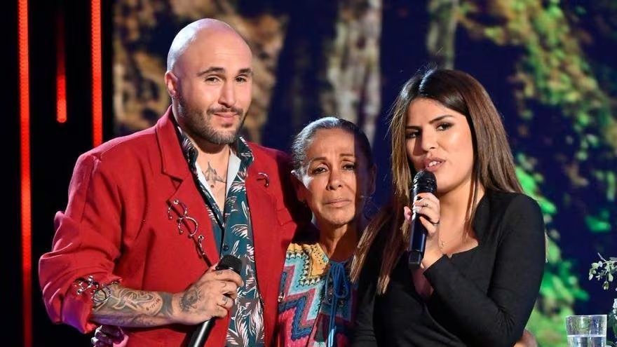 Kiko Rivera, Isabel e Isa Pantoja en 'Supervivientes' (MEDIASET).