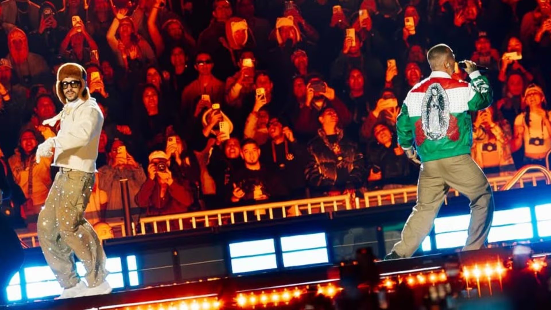 La reconciliación entre Bad Bunny y J Balvin. (Instagram)