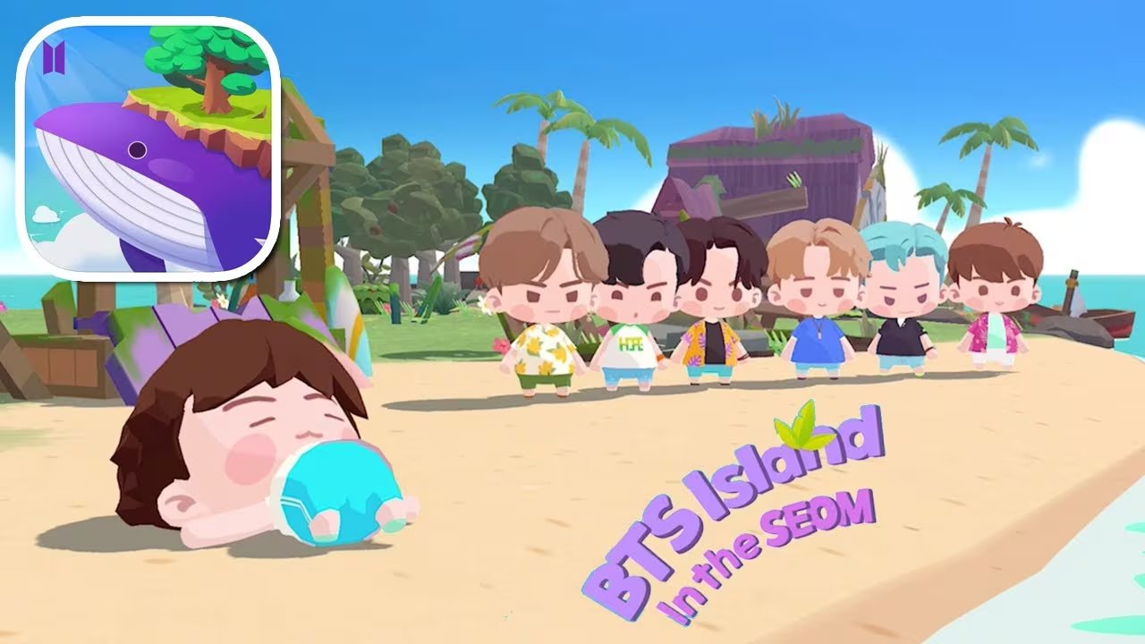 BTS Island: In the SEOM es un juego de rompecabezas para móviles donde los miembros diseñaron personajes y participan en la historia.