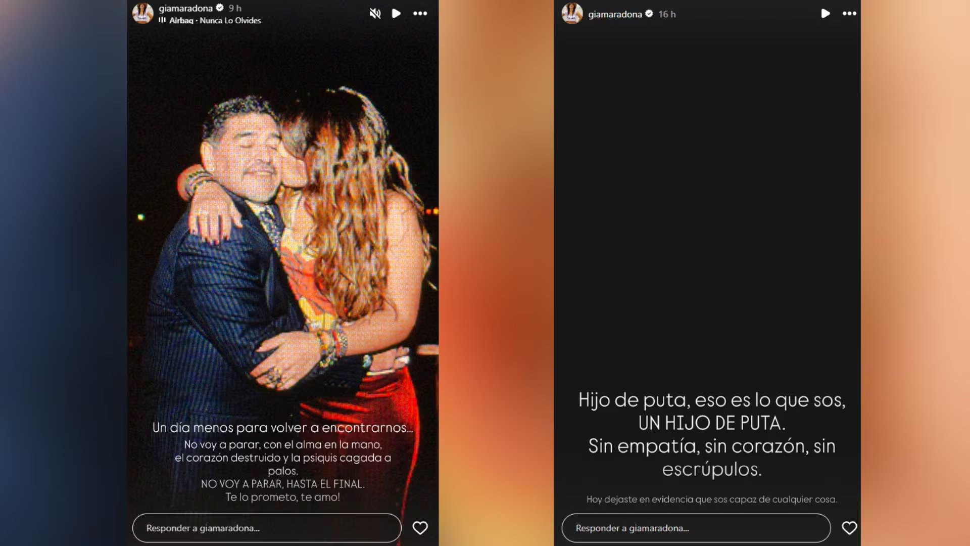 El descargo de Gianinna Maradona contra Leopoldo Luque