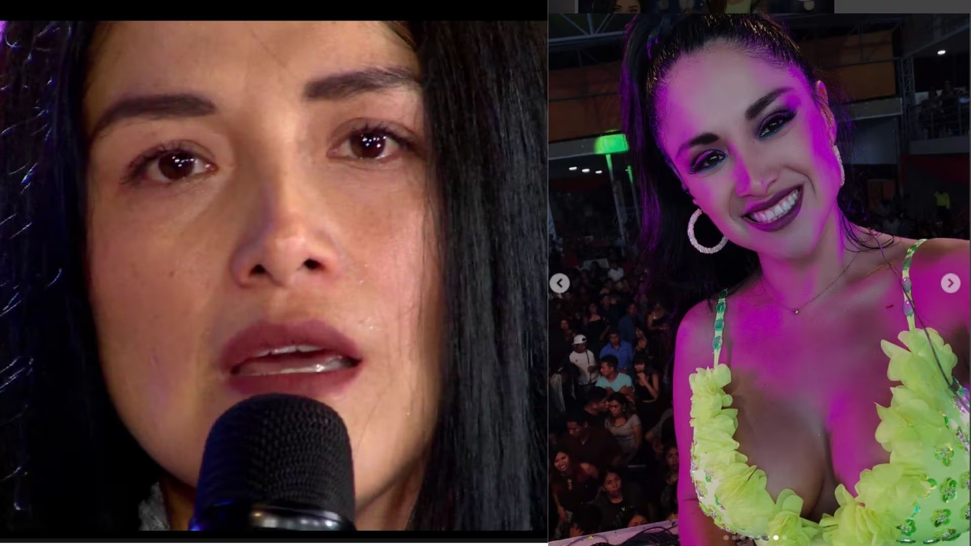 Katy Jara lloró al recordar el rechazo de sus padres cuando se volvió cristiana. | El Reventonazo de la Chola