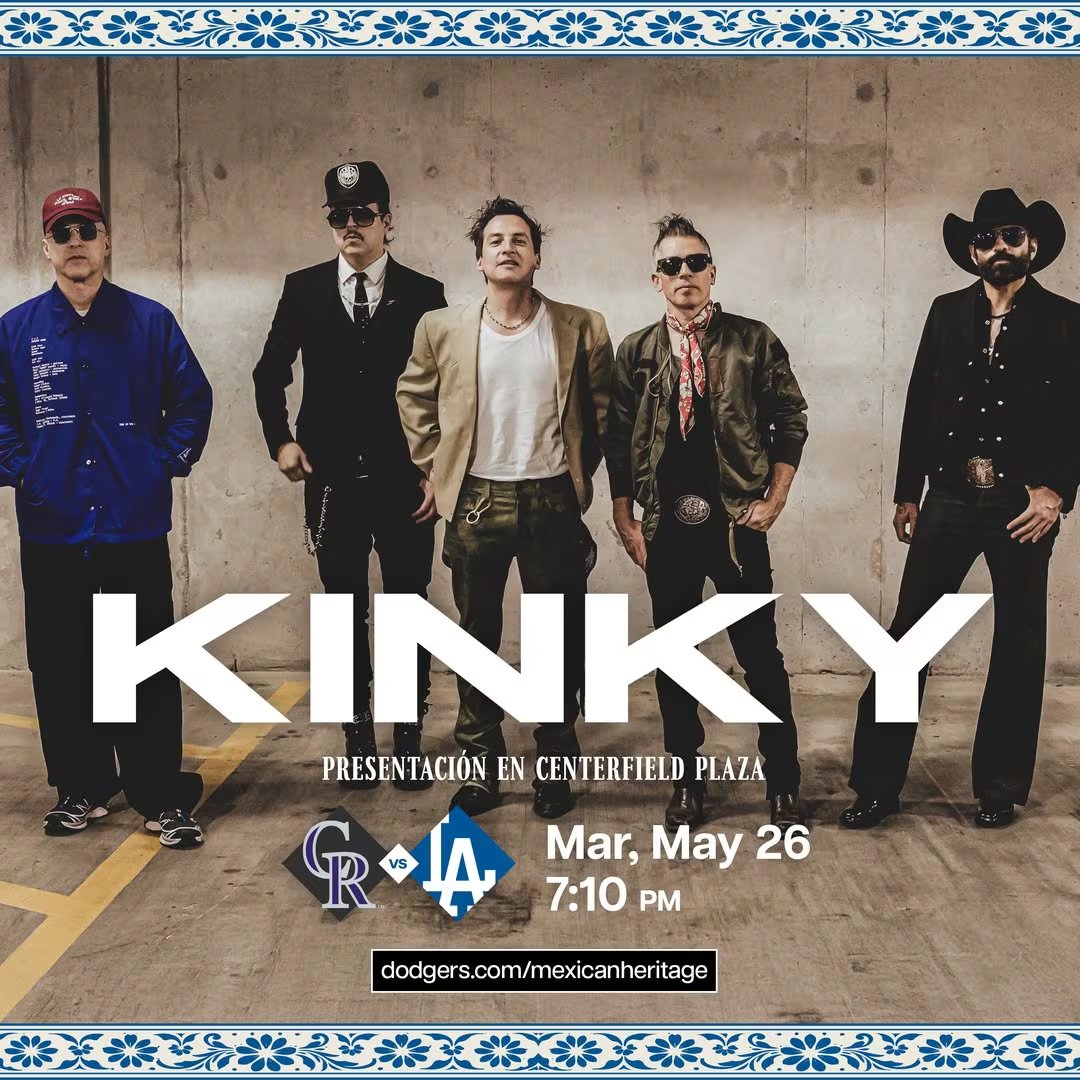 La banda interpretará sus más grandes éxitos ante los mexicanos que asistan al encuentro. (IG Kinky)