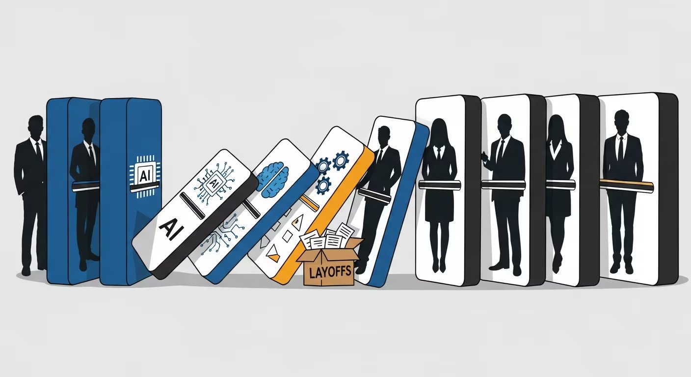 Los CEO estadounidenses muestran preocupación respecto al impacto de las estrategias de IA en la permanencia laboral dentro de sus empresas. (Imagen Ilustrativa Infobae)