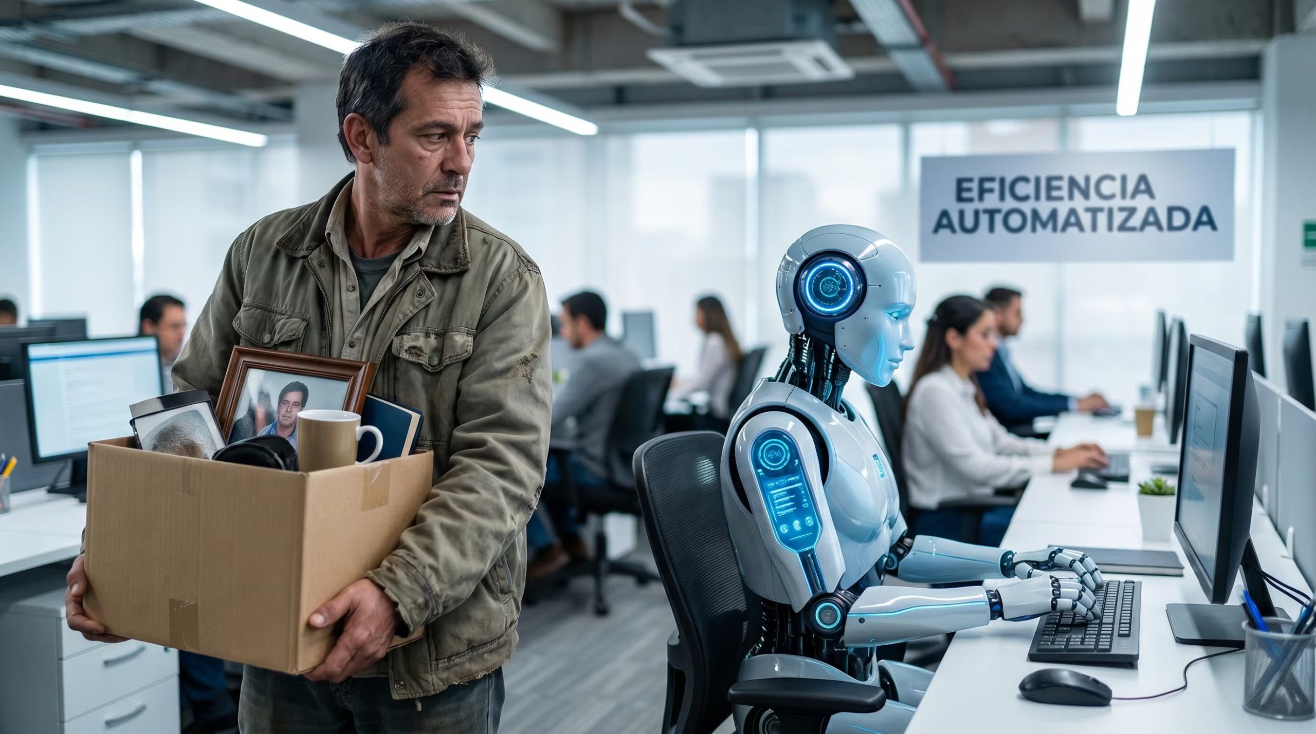 La lista de empleos que la inteligencia artificial podría transformar antes de lo esperado y las señales ya visibles - (Imagen Ilustrativa Infobae)