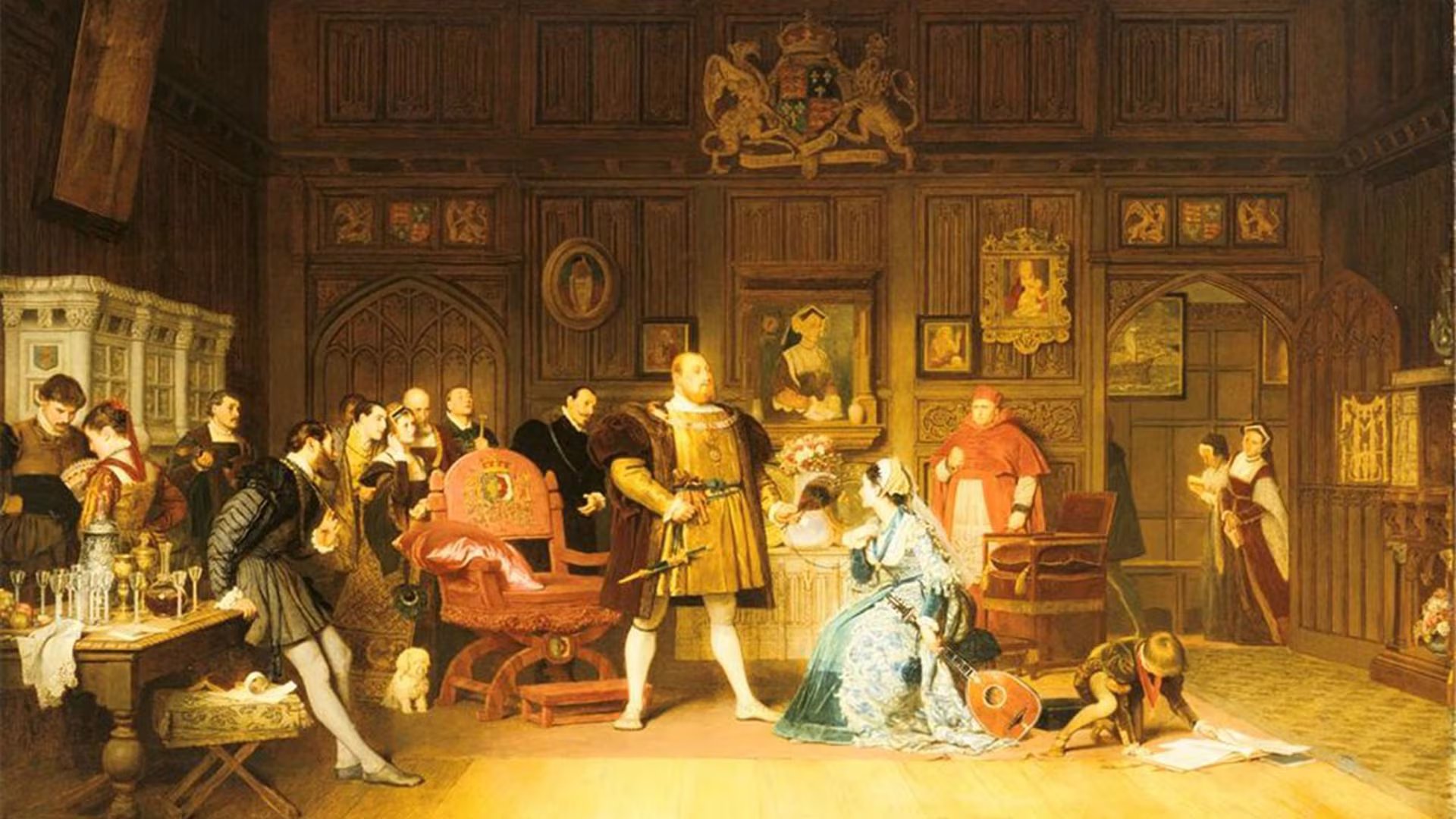 Enrique VIII con Ana Bolena