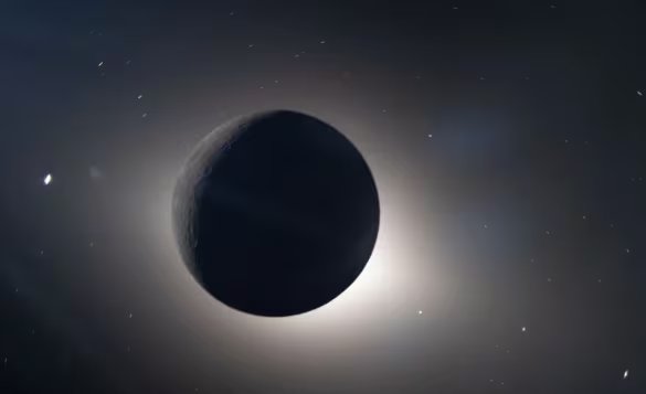 Espectacular foto del eclipse solar (NASA)