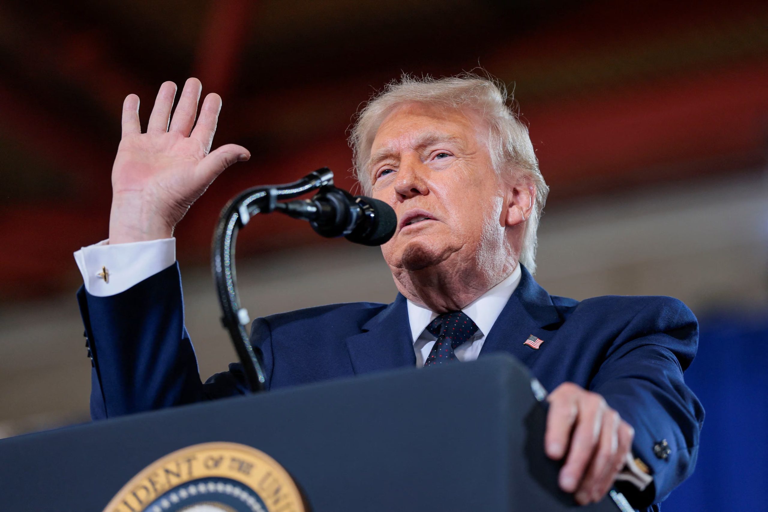 Trump dijo que EEUU está negociando los últimos detalles de un acuerdo de paz con Irán (REUTERS/Kylie Cooper)