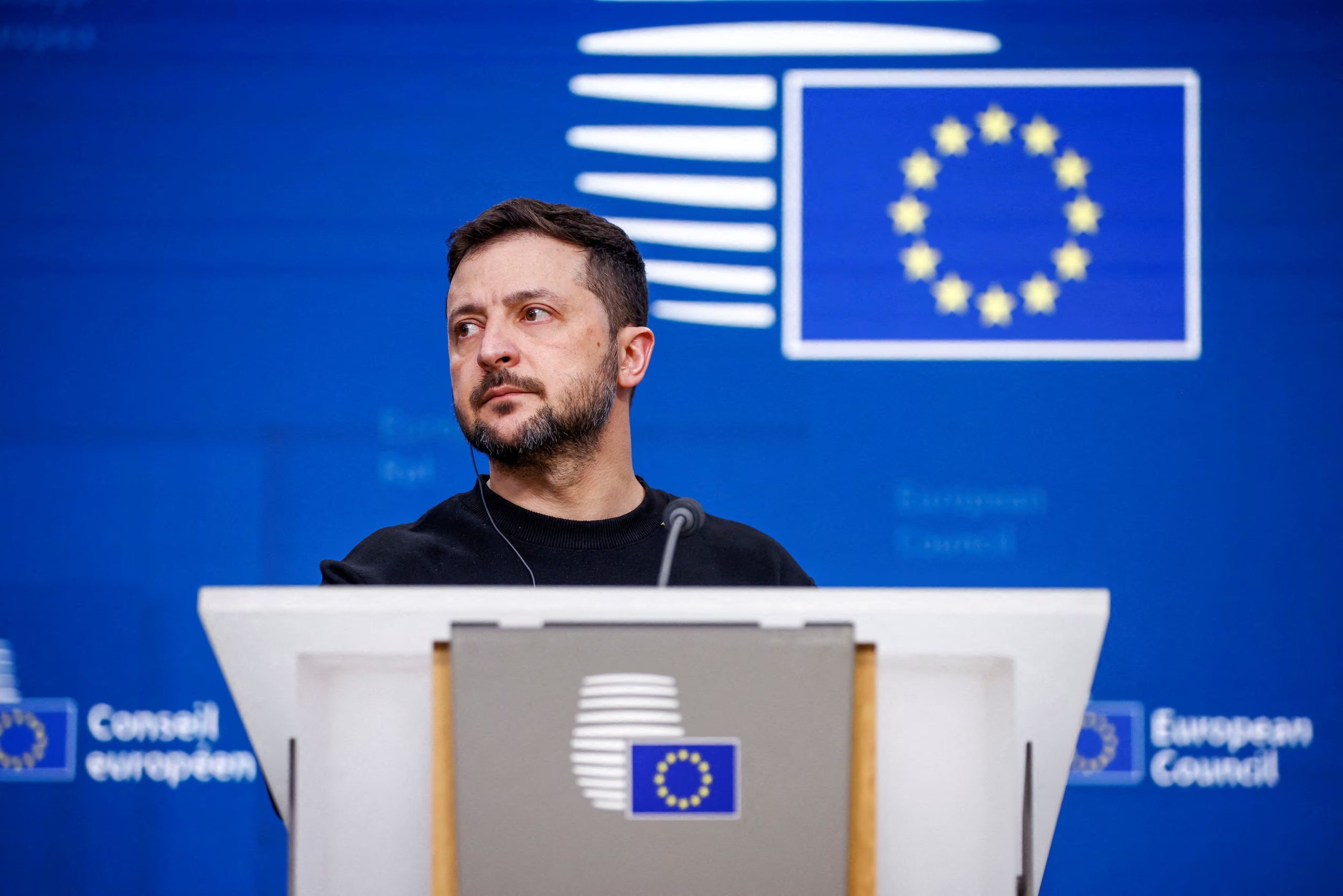 El presidente de Ucrania, Volodymyr Zelenskiy. REUTERS/Johanna Gerón