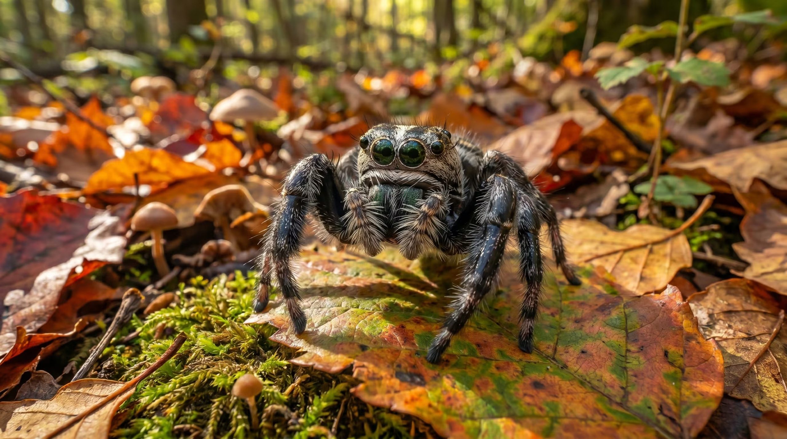 Los hábitos antropofílicos de Evarcha culicivora la llevan a frecuentar zonas habitadas y a seleccionar presas guiada por olores humanos (Imagen Ilustrativa Infobae)